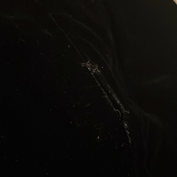 Black Velvet Pencil Skirt size 6 - Picture 6 of 10